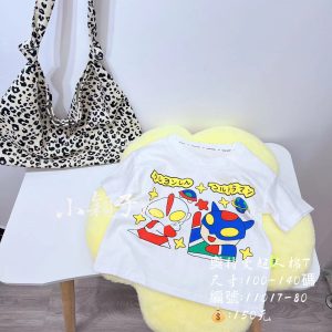 【台灣現貨】中小童奧特曼超人棉T