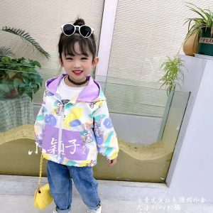 【台灣現貨】中小童女童史黛拉兔連帽外套